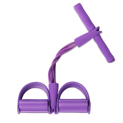 Foot Pedal Resistance Machine – Home Gym Rope Puller for Full Body Toning
