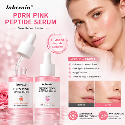 Lakerain PDRN Pink Peptide Serum for Brightening and Hydration