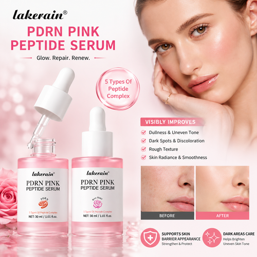 Lakerain PDRN Pink Peptide Serum for Brightening and Hydration