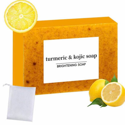 Tumeric And Kojic Acid  Body And Face Soap